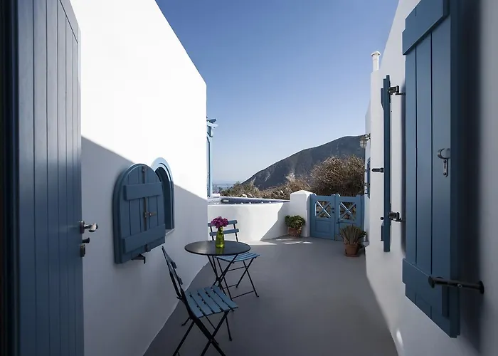 Semeli Cave House Semesterbostad Éxo Goniá